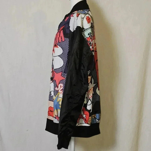 Screenshot Mens Urban Animated NYC Fashion Windbreaker SZ 2X - Picture 5 of 11
